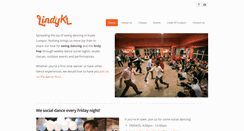 Desktop Screenshot of lindykl.com